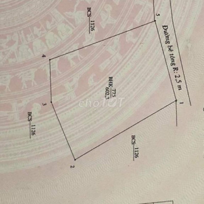 BHK 600m2 Bình Trúc Bình Sa Thăng Bình Quảng Nam