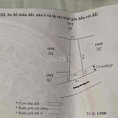 Kẹt tiền ngân hàng cần bán nhanh lô mt Nguyễn Du