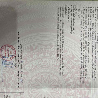 Bán lô đất mặt tiền đường Nguyễn Tri Phương