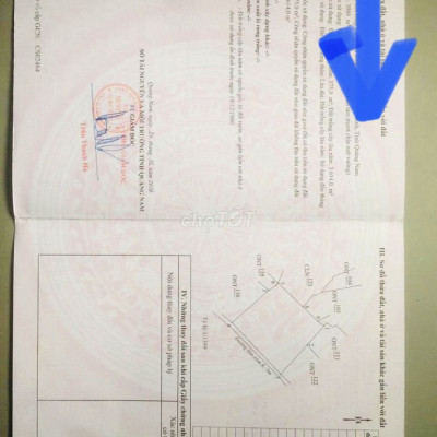 Chính chủ cần tiền bán gấp lô đất biển Bình Hải Thăng Bình Quảng Nam