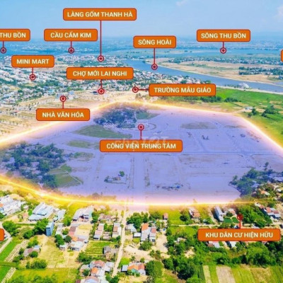 Chỉ 1ty7, sở hữu lô đất 115m2, ngang 6m, ngay Thành phố Hội An