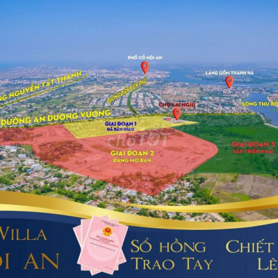 Bán gấp gấp Đất nền Hội An giá chỉ 1ty5/lô 120m2,liên hệ xem đất ngay