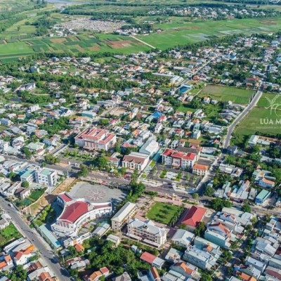 Bán gấp đất sau lưng UBND Thị Trấn Nam Phước - Đường 10.5m