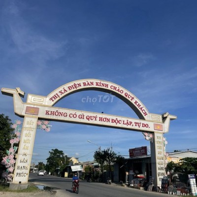 Bán lô đất 120m2 ở Điện Hồng giá rẻ, đất không ngập lụt, sổ đỏ đầy đủ.