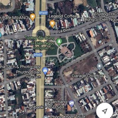 Ngộp bank, bán lỗ lô đất chợ Điện Ngọc