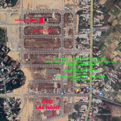 Khu Phố chợ Lai Nghi (có sổ): Bán lỗ lô biệt thự giá chỉ 11,5 tr/m2;
