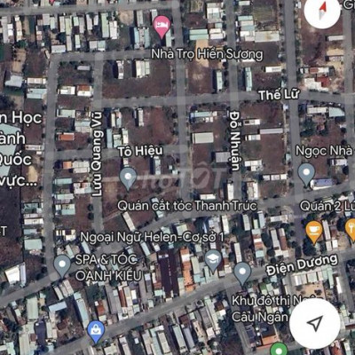 Ngộp bank, lô đất 2 mt trước - sau thoáng đường Nam Cao