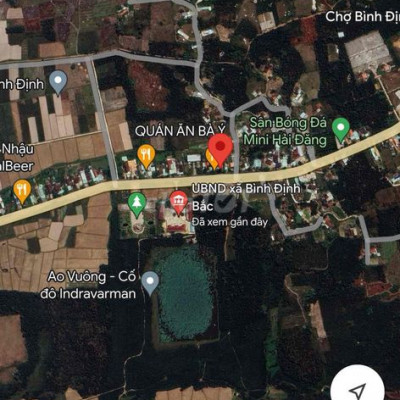 bán đất quốc lộ 14e đối diện uỷ ban xã bình định bắc