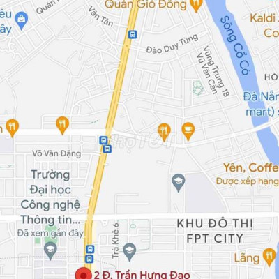 Bán Căn Nhà 3 tầng mặt tiền đường TRẦN HƯNG ĐẠO, phường Điện Ngọc