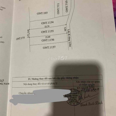 Đất Thổ Cư 115m2 Hội An