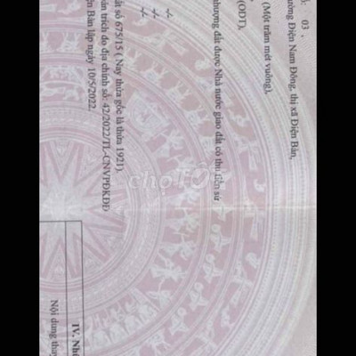 Đất Điện Nam Đông 100m2. Điện Bàn. cách Tp Hội An 5 phút.