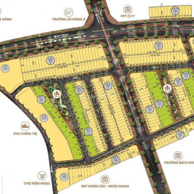 Bán Lô  Đất Gần Đại Học FPT Đà Nẵng  chỉ 1 tỷ 330