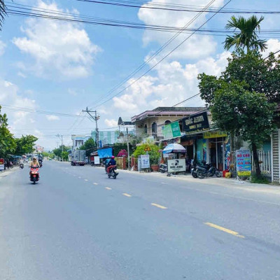 Chỉ 3XX tìm đâu lô biệt thự 2 mặt tiền sát lộ giáp TT Ái Nghĩa/200m2