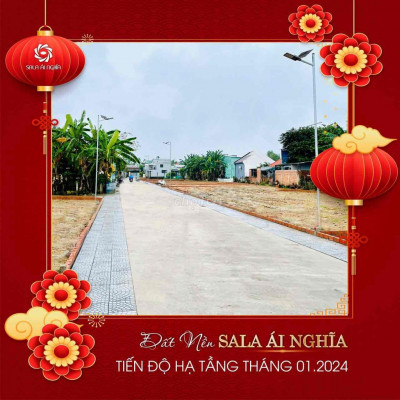 Đất Ái Nghĩa ngang 7m5 Ngay trung tâm - Đất đô Thị 100%