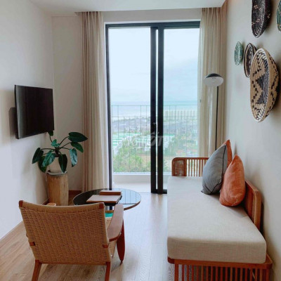cho thuê căn hộ 1PN, view biển, tầng cao