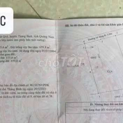 Chính chủ gửi bán lô biệt thự nhà vườn Quý Hương