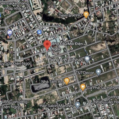 bán kiot mặt tiền chợ đầu mối đường cù chính lan, cách chợ non nước 2k