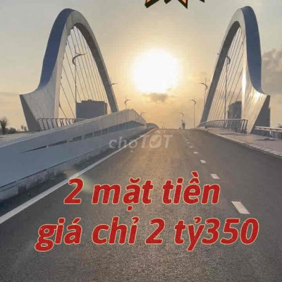 Đất 2 mặt tiền công viên green city cách sông cổ cò 50m giá  tốt