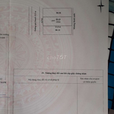 130m2 đường 7,5m lề 4m đối diện khu công nghiệp điện ngọc