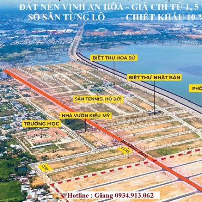 Đất sổ sẵn ,đường 25 m, 17m5 giá chỉ từ 1 tỉ 5. Chiết khấu 10 %