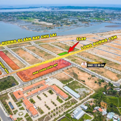 2 lô ngoại giao Vịnh An Hoà đường thông 15m, Tây Nam, cạnh góc giá oke