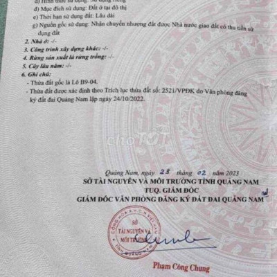 Đất đô thị Điện Ngọc gần cổng KCN