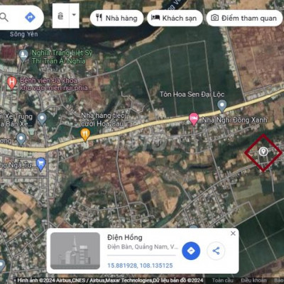 Bán đất Điện Hồng gần ÁI Nghĩa