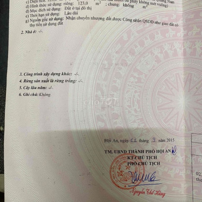 Đất view sông 2 mặt tiền Cẩm Nam