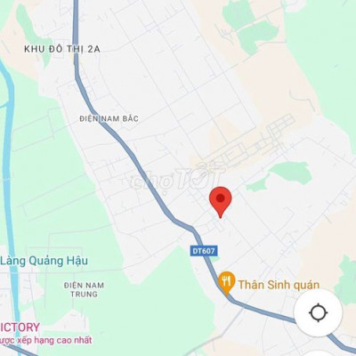 Đất cạnh chợ Điện Nam Trung, đường 27m