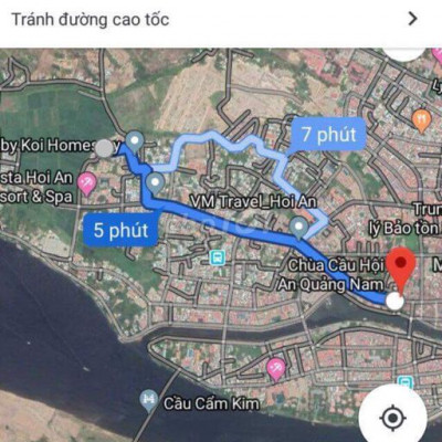 Lô đất VIP đường 13m, cách Chùa Cầu chỉ 1km, kinh doanh, du lịch