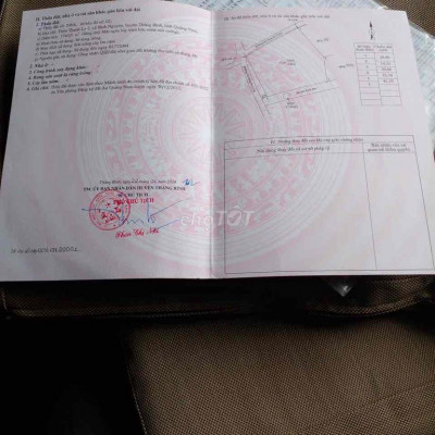 chính chủ cần bán lô đất 2 mặt tiền đường bê tông 4m Xã bình quyên