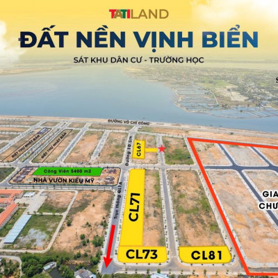 CẮT LỖ CẦN TIỀN BÁN LÔ ĐẤT 130m2  VỊNH AN HOÀ CHỈ 1 Tỷ x - gần trường