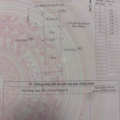 cần tiền lô đất thôn quý mỹ cực rẻ