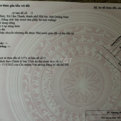 Bán gấp lô đất góc 9m*9m, giá hạ sát nút