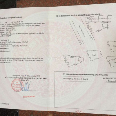 Bán nhanh nhà 365 Trần Thủ Độ giá rẽ có thương lượng