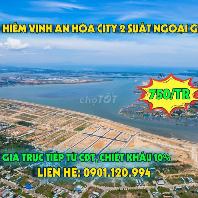 Cần tiền cho con du học bán gấp lô đất tại Vịnh An Hòa giá quá oke