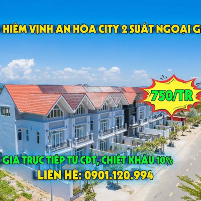 Cần tiền bán gấp lô đất tại Vịnh An Hòa, không muốn nhưng phải bán