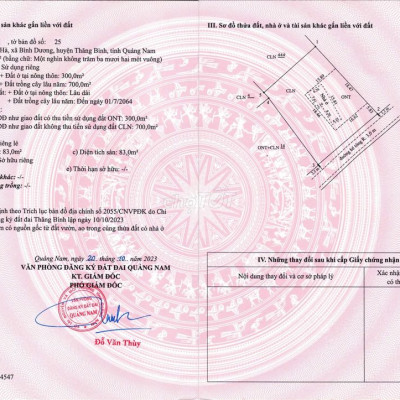 Chính Chủ Cần bán 1000 m2 đất ở tại Làng Cửa Khe, Bình Dương