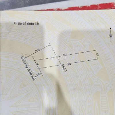 Đất mặt tiền đường thanh niên