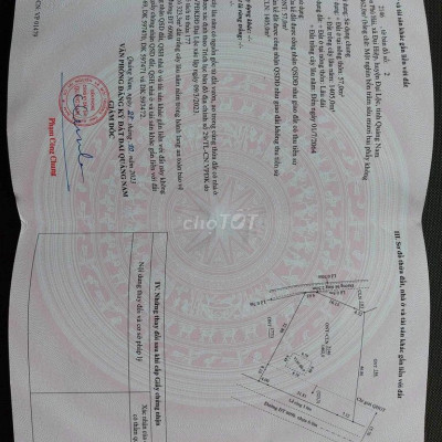 Đất mặt tiền đường Dt609