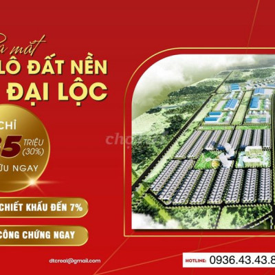 Block 6 Lô Đất Nền Cạnh Khu Công Nghiệp