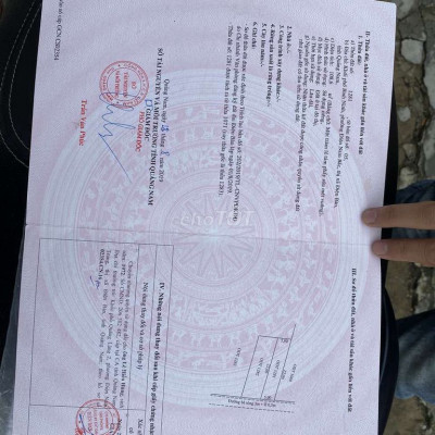 Chính chủ cần bán đất vay ngân hàng