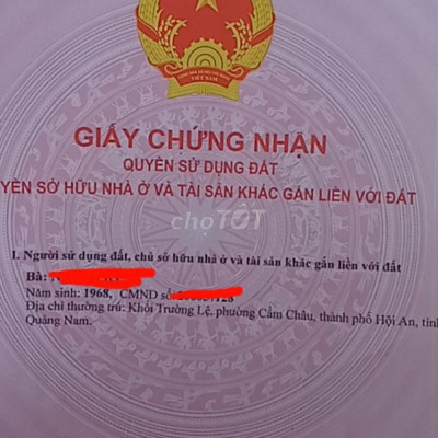 Bán đất siêu rẻ gần phổ cổ Hội An