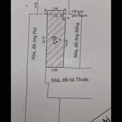 Bán nhà cấp 4 đường Phan Châu Trinh,Tam Kỳ,Quảng Nam