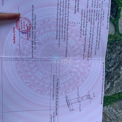 Chỉ 6xxtr La Thọ 2-Điện Hoà -TX Điện Bàn Giáp KCN Trảng Nhật