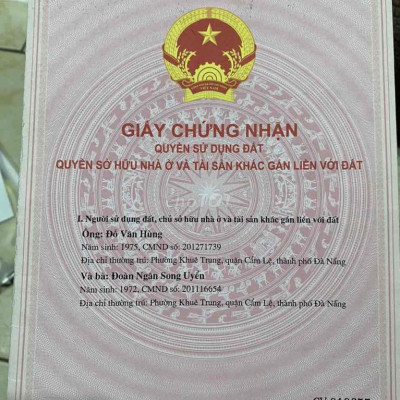 Đất Cháu Sơn 1- Điện Tiến - Điện Bàn vuông vức , đẹp dễ xây nhà