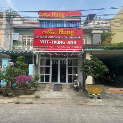 Bán đất trung tâm thị trấn ái nghĩa tặng nhà cấp 4 giá mềm