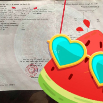 Cần bán lô đât thổ cư diện tích khủng giá nhỏ xíu.