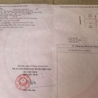 Đất mặt tiền đường 48m cần bán