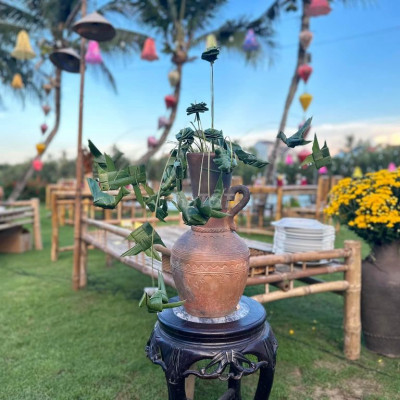 Bán 4000m2 đất sẵn trang thiết bị nhà hàng view sông đường Cửa Đại